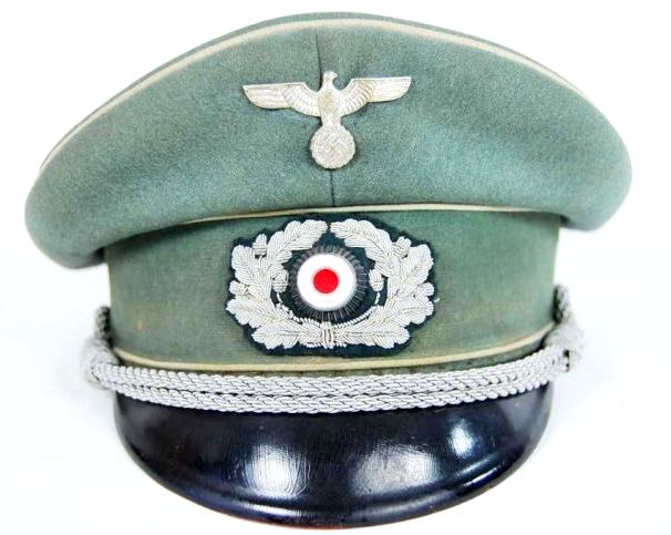Gorra de Plato M34 de Oficial de Infanteria